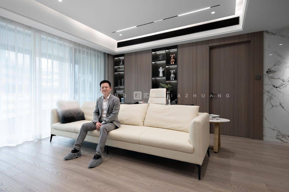 139㎡现代风格客厅装修案例